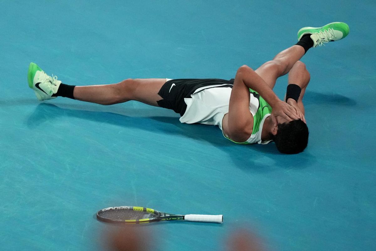 Final del Open de Australia: Carlos Alcaraz - Novak Djokovic, en imágenes. Final del Open de Australia: Carlos Alcaraz - Novak Djokovic, en imágenes.