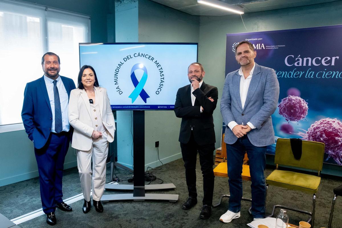Pilar Fernández, Pedro Pérez Segura, Federico Rojo y Eduardo García-Toledano.