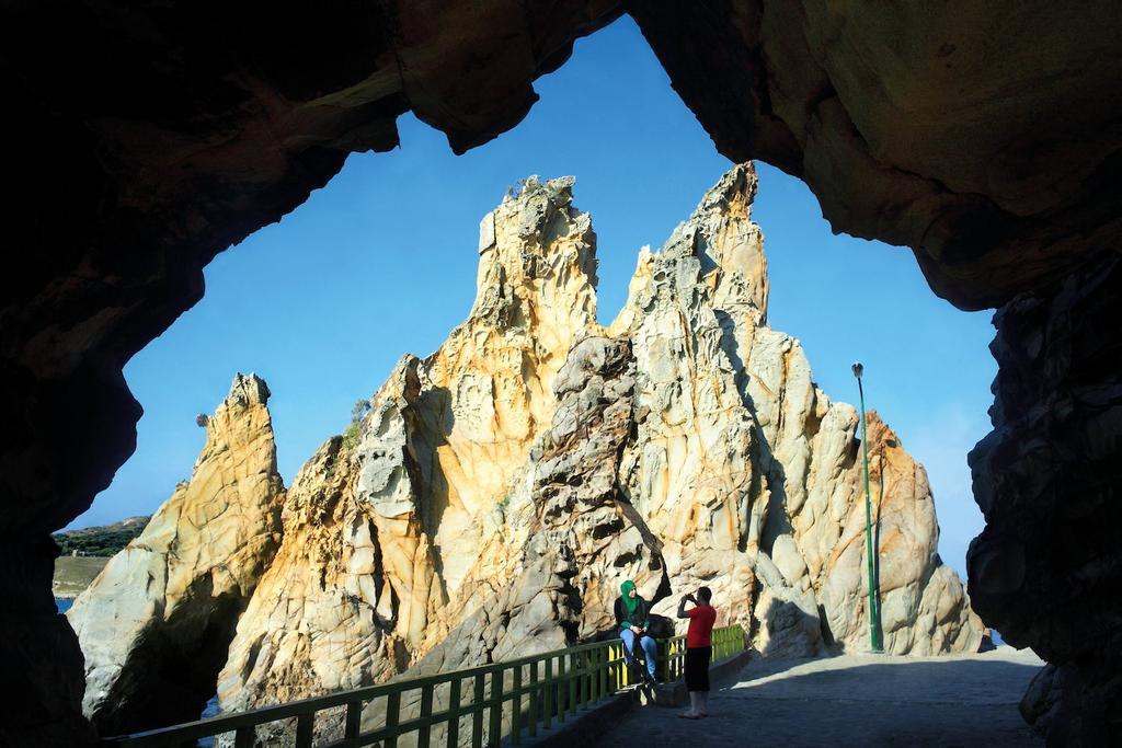 Las Agujas (Aiguilles) rocosas de Tabarka, Túnez.