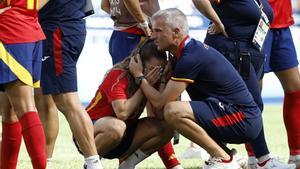 Fútbol fermenino - Partido por la medalla de bronce España - Alemania