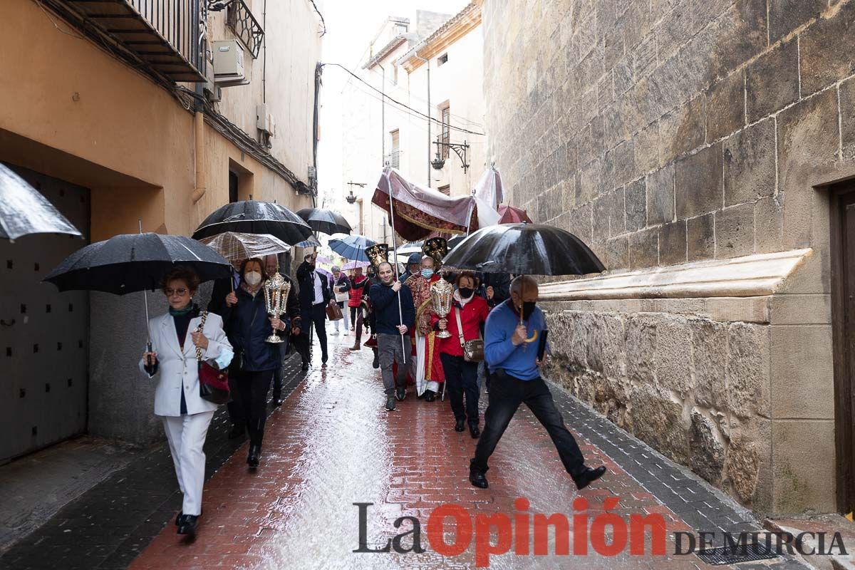 Cruz de impedidos en las Fiestas de Caravaca