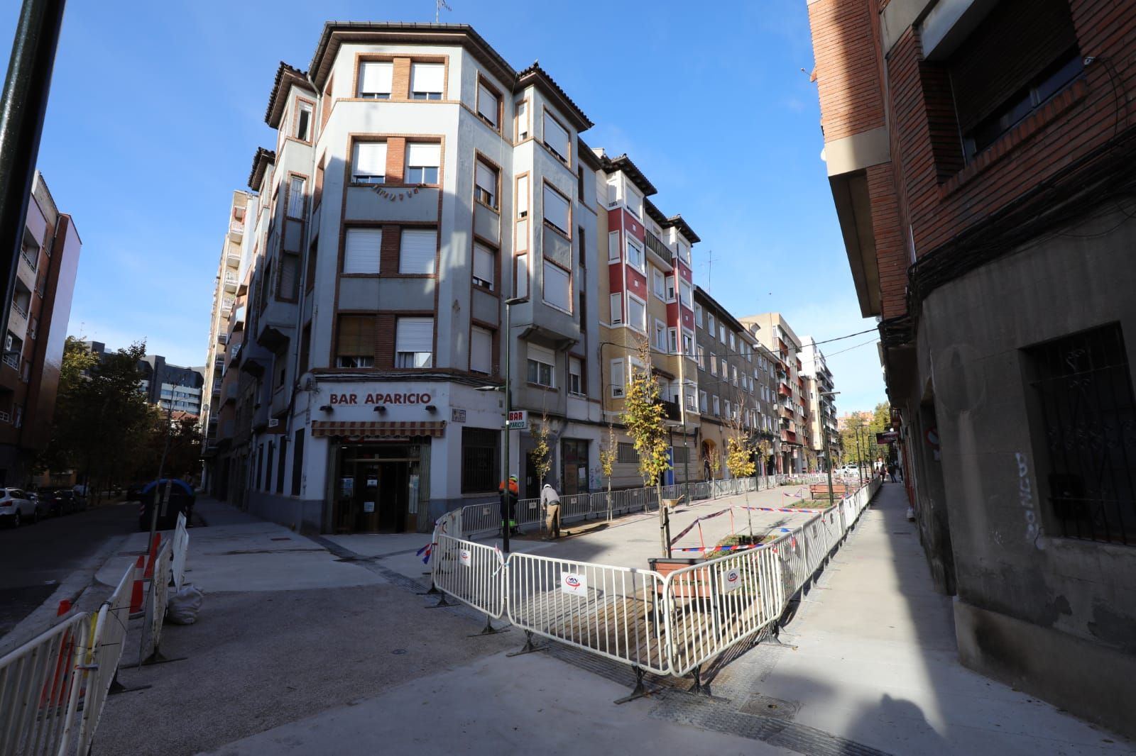 Peatonalización de la calle Santiago Lapuente de Zaragoza