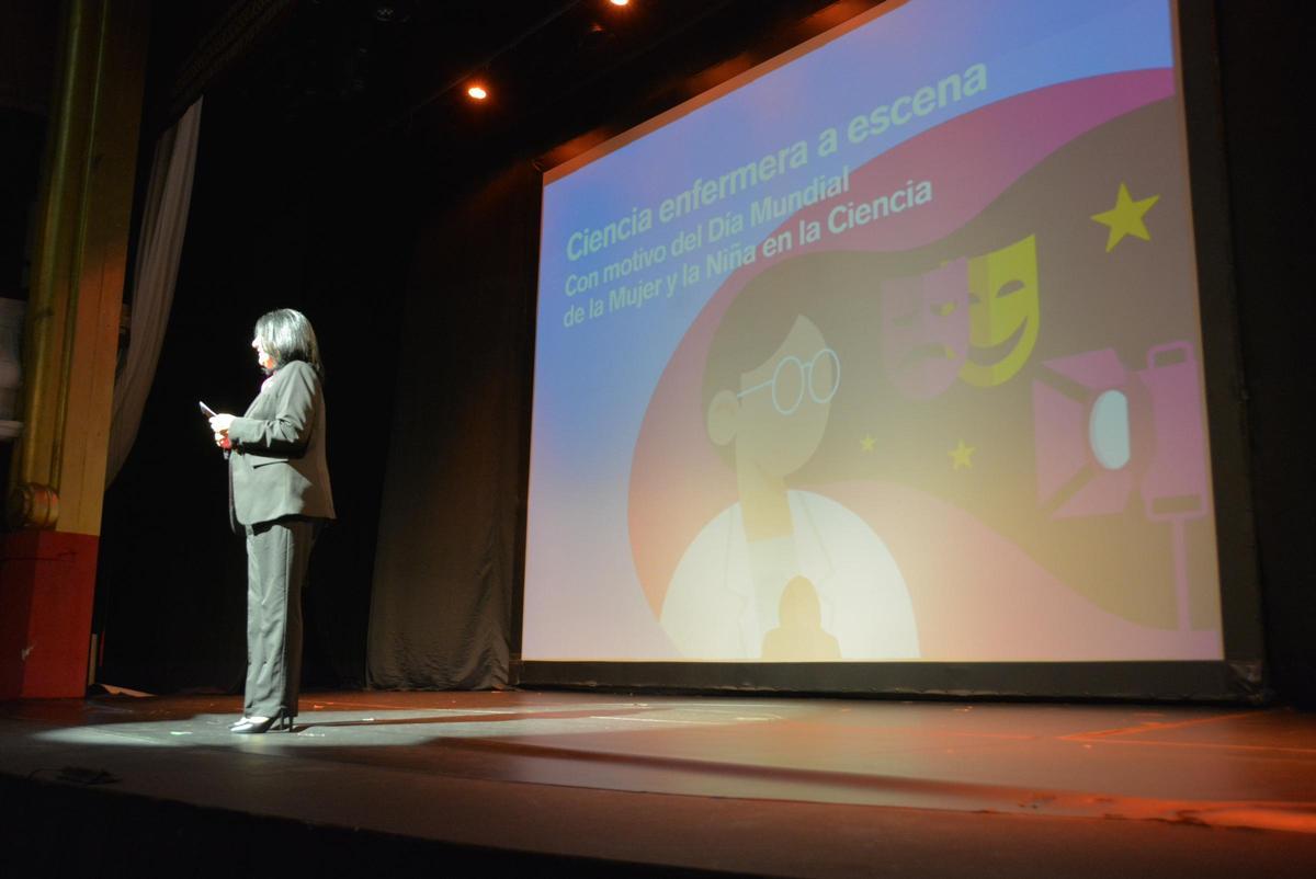 Un momento de ‘La Ciencia Enfermera’, a escena.