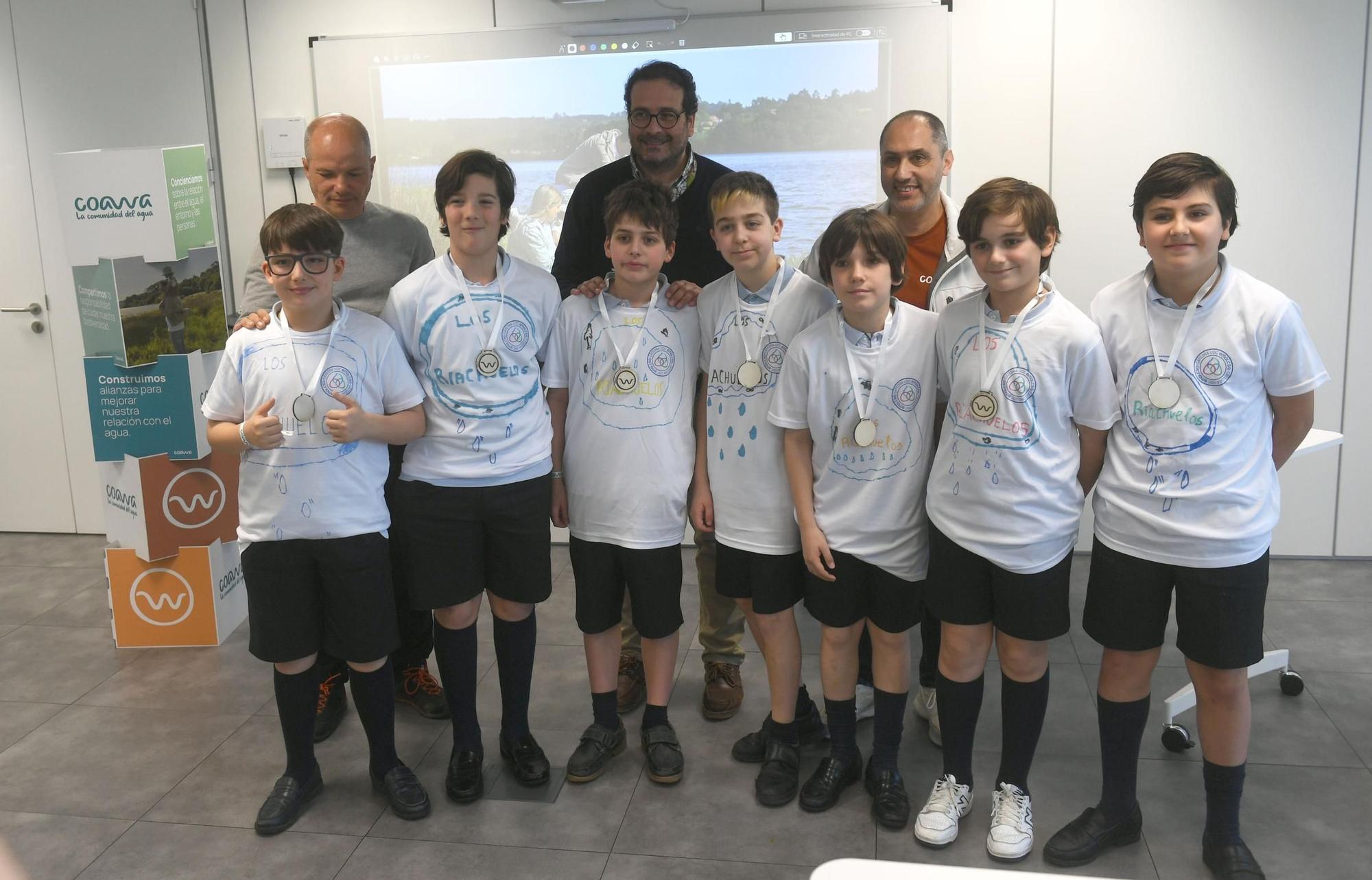 Pequeños maestros del agua en A Coruña