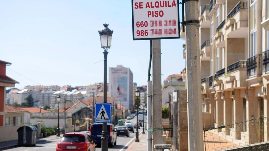 Un piso de alquiler en Sanxenxo