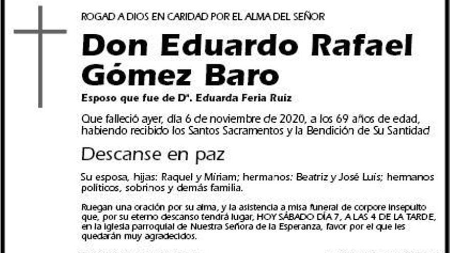 Eduardo Rafael Gómez Baro