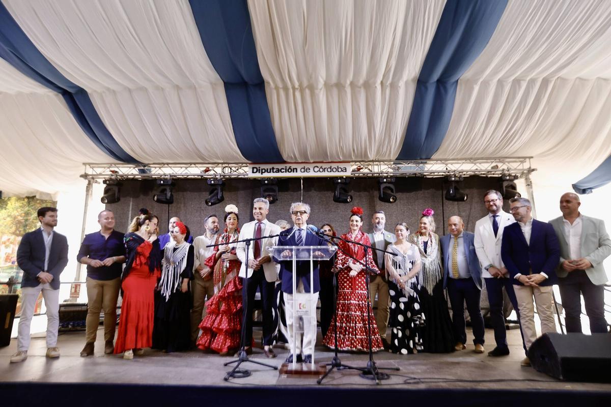 La Diputación de Córdoba celebra su tradicional recepción en la Feria