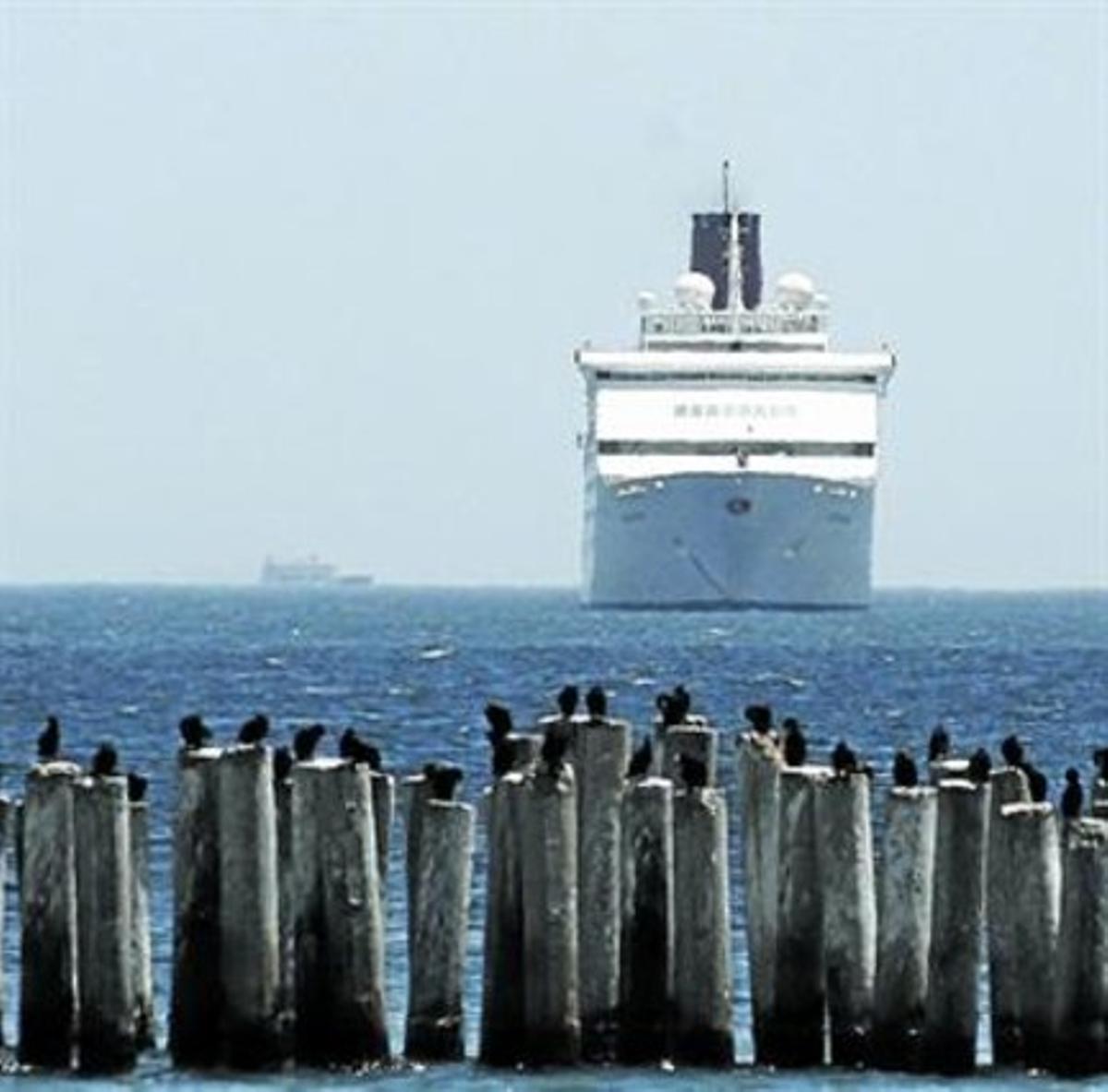 L’Ocean Dream, dimecres davant l’illa veneçolana de Margarita.