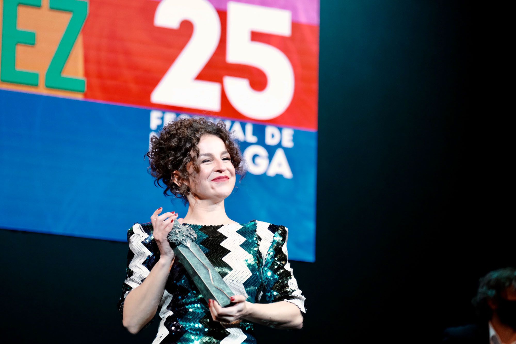 Las imágenes de la gala de los premios Málaga Cinema del Festival