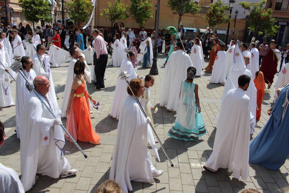 El Caragol, último acto de la Semana Santa Marinera en la Plaza de la Cruz