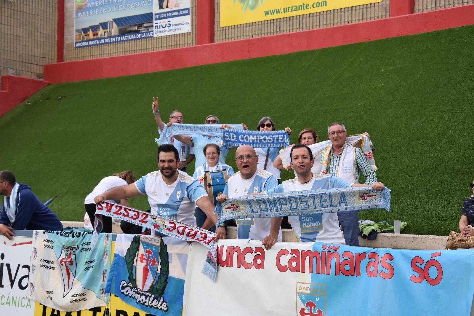 SD Tarazona - SD Compostela: las imágenes del partido de vuelta del play-off