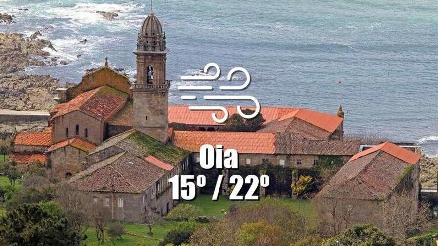 El tiempo en Oia: previsión meteorológica para hoy, domingo 26 de julio