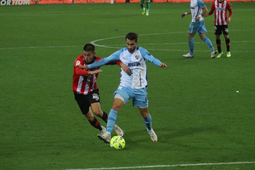 Partido de la Liga SmartBank: Málaga CF - Logroñés.