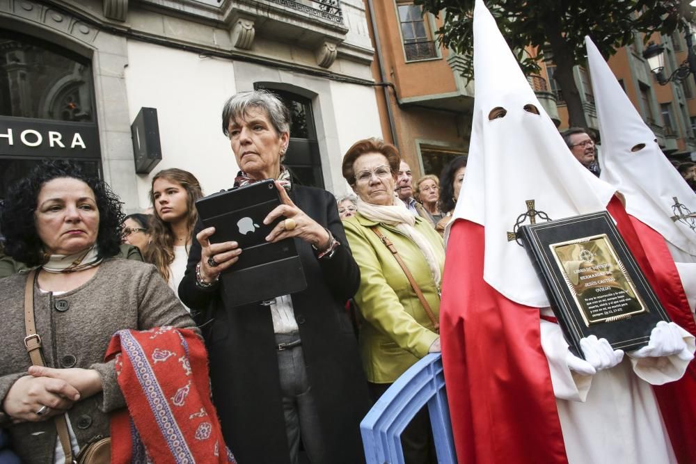 Procesión del Jesús Cautivo en la Semana Santa de Oviedo