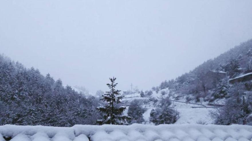 La neu ha tornat a l&#039;Alt Berguedà