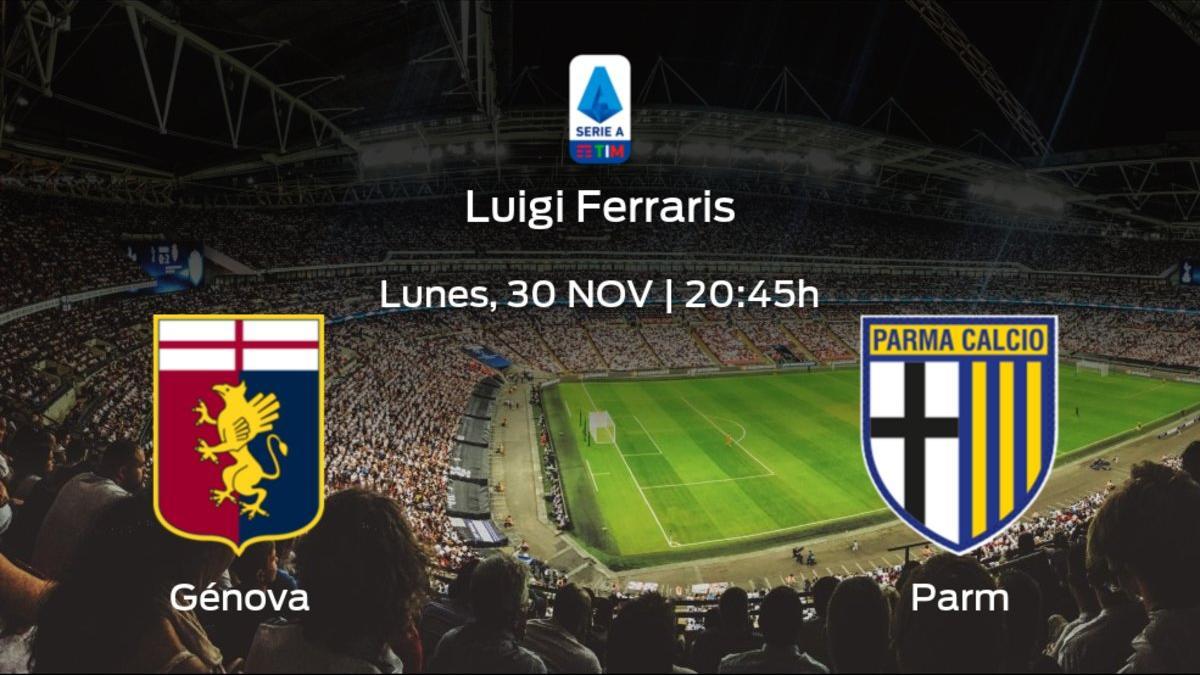 Previa del partido: Génova - Parma