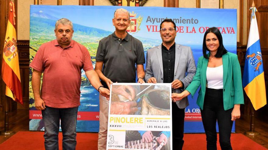 Pinolere pays tribute to the municipality of Los Realejos for preserving its traditions