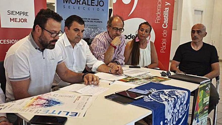 Organizadores y patrocinadores del Open de San Pedro presentan la tercera edición.