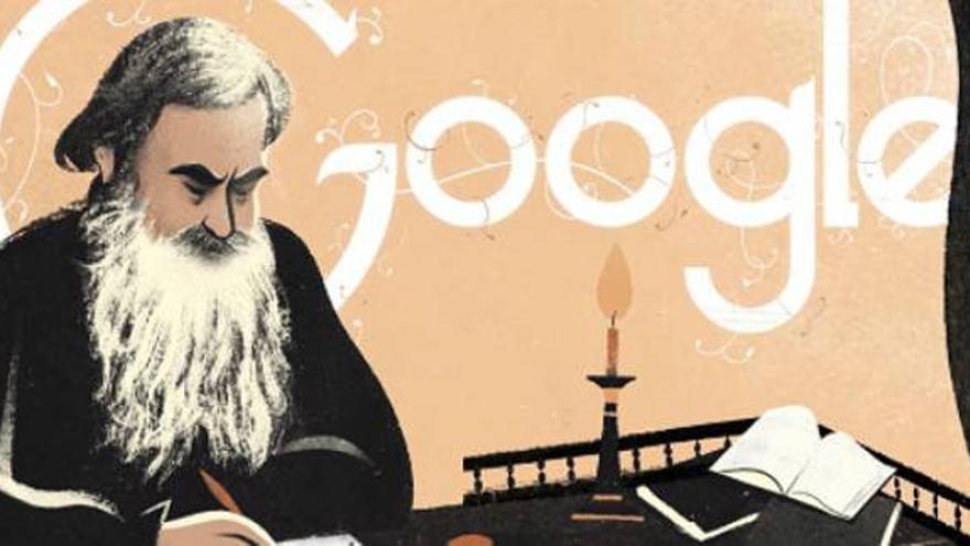 Google homenajea a León Tolstói con un &#039;doodle&#039;