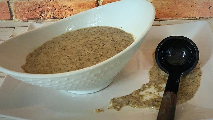 Salsa de champiñones.