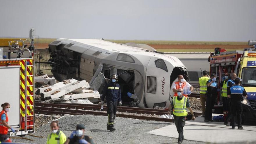 Grave accidente de tren en La Hiniesta (Zamora) con heridos y dos muertos