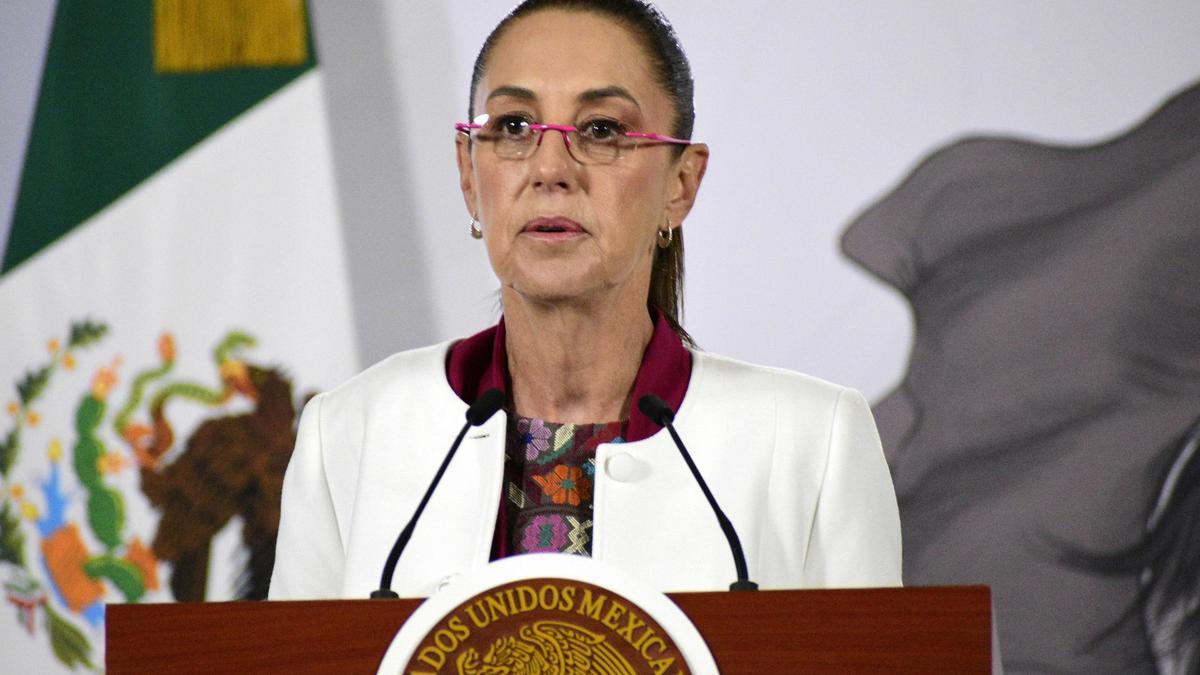 Claudia Sheinbaum, presidenta de México.