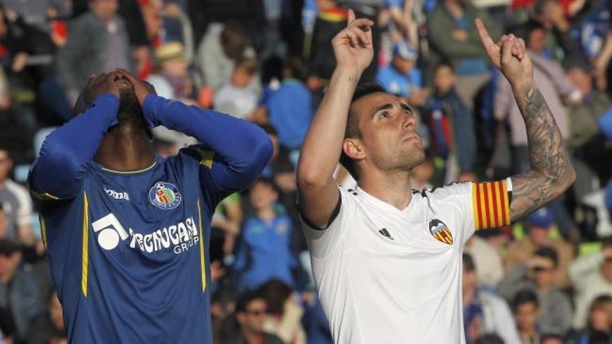 Resumen del Getafe - Valencia (2-2)