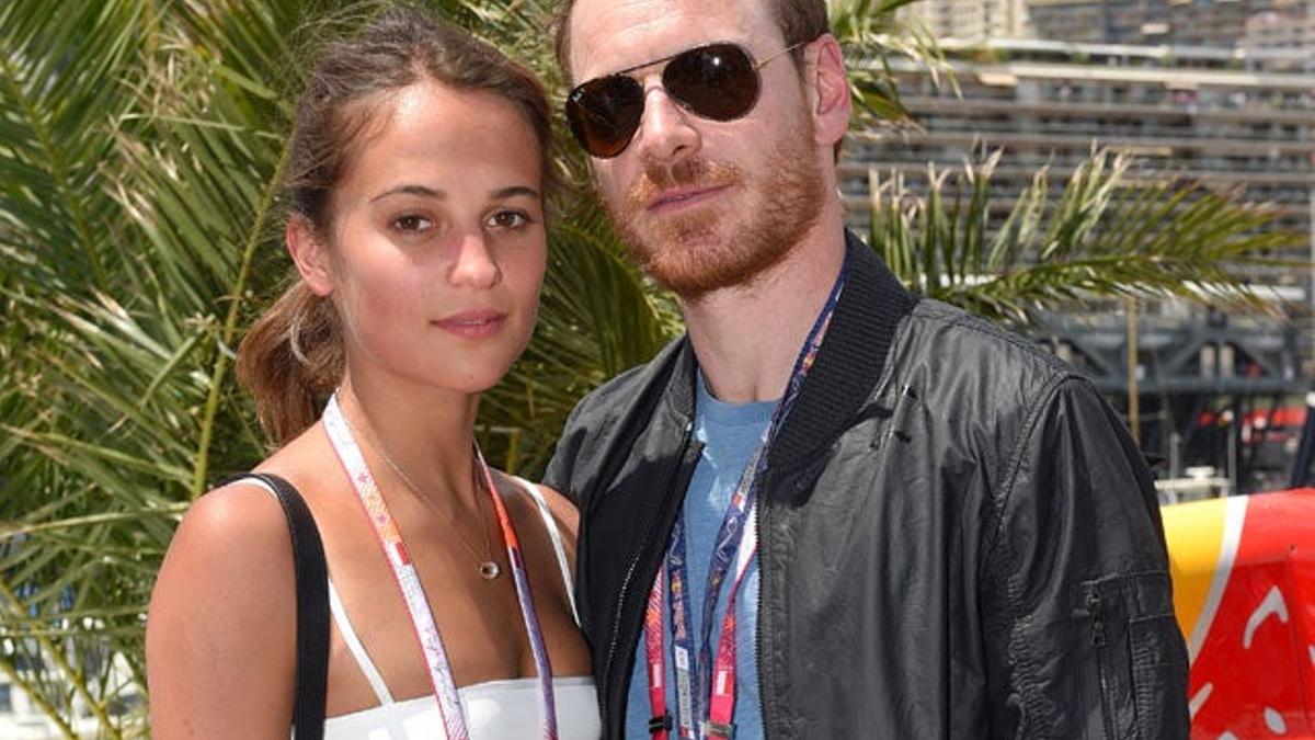 Michael Fassbender y Alicia Vikander, un flechazo de película