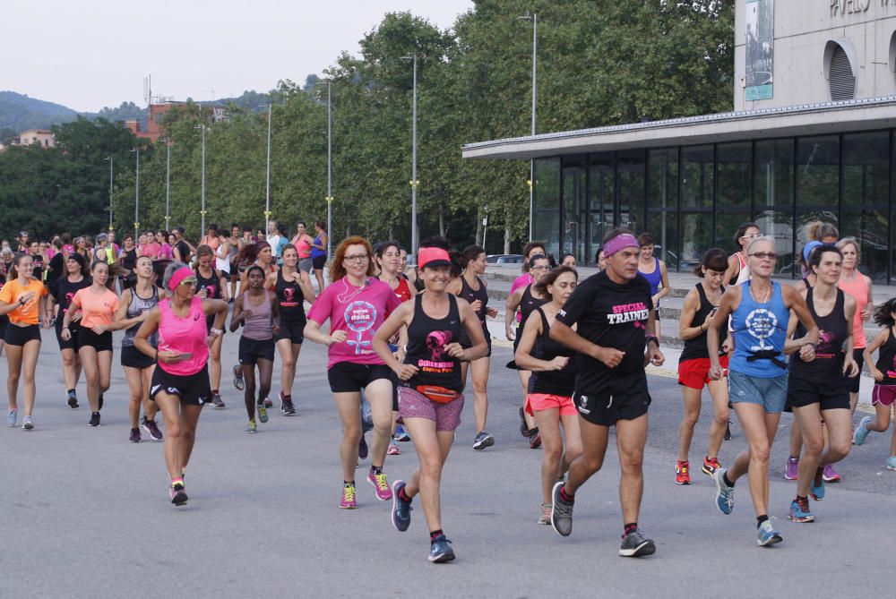 Primers entrenaments de la cinquena Cursa de la Dona