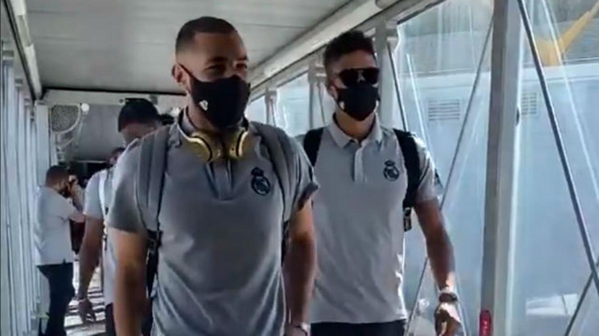 El Real Madrid, rumbo a Barcelona para medirse al Espanyol