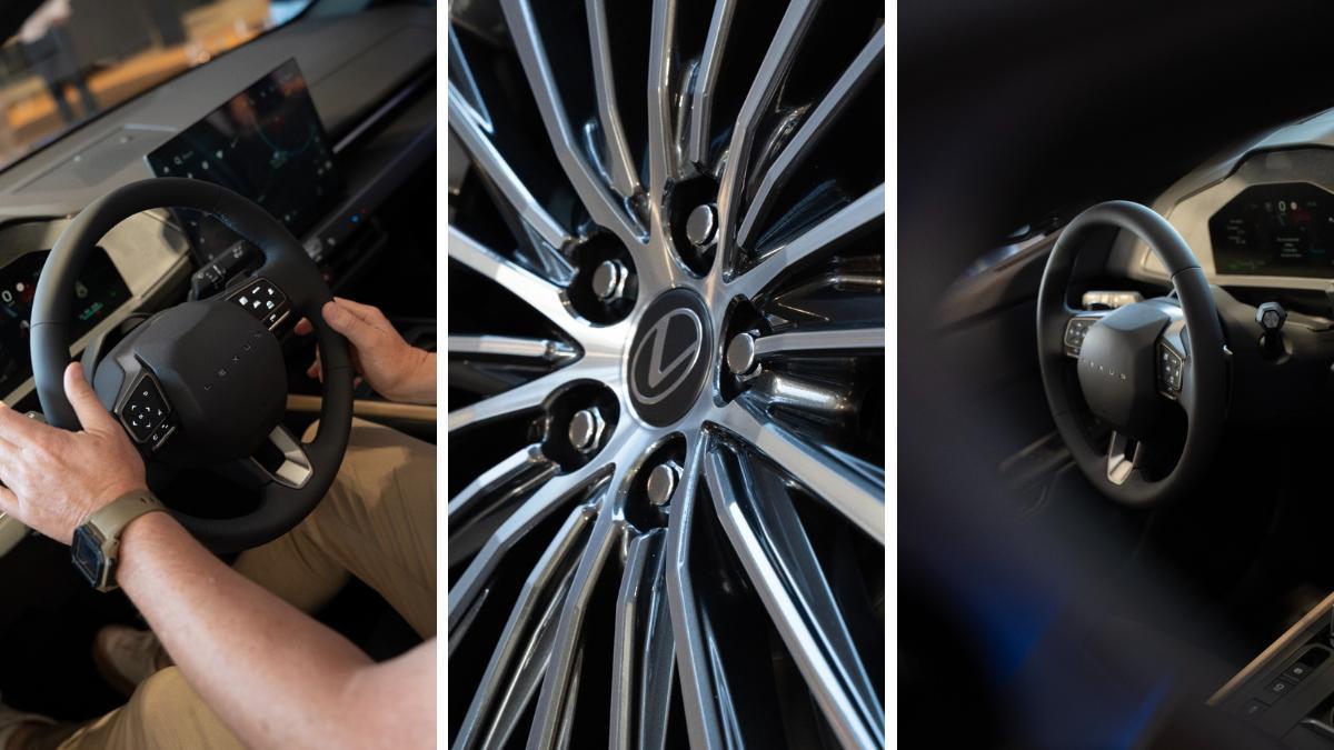 Detalles de Lexus ES.