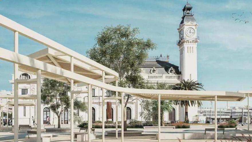 El Ayuntamiento de València da luz verde al proyecto para peatonalizar el entorno del Edificio del Reloj