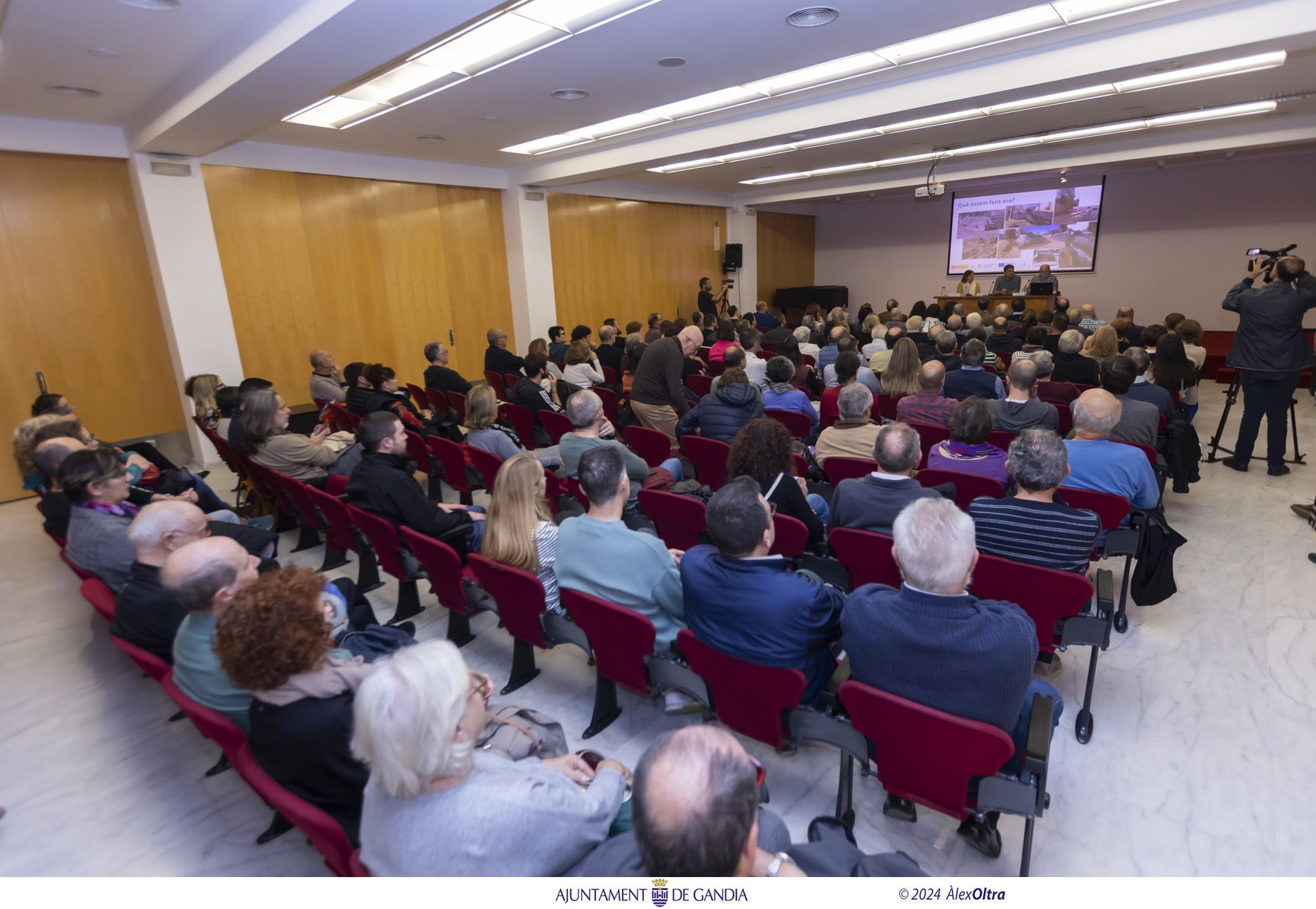 Presentación del plan del Barranco de Beniopa