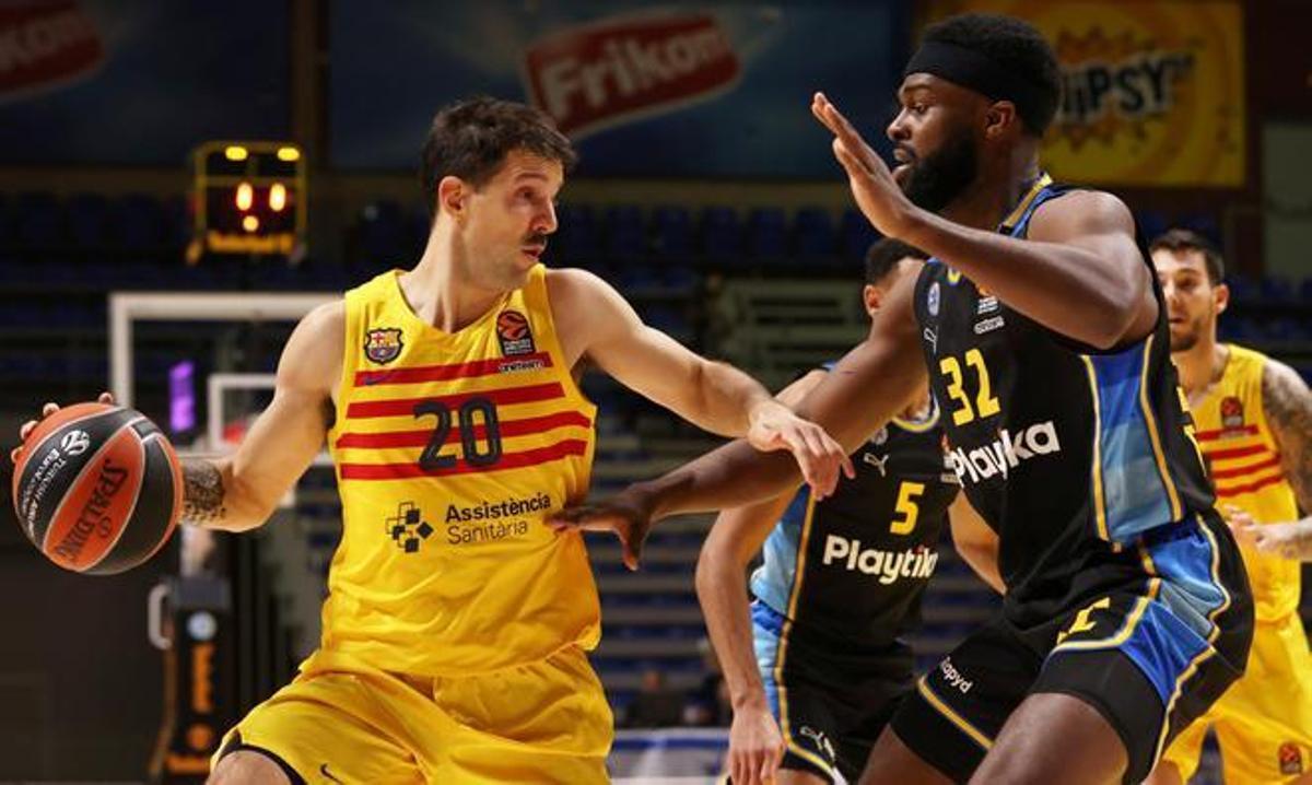 Laprovittola, en una acción del primer tiempo.