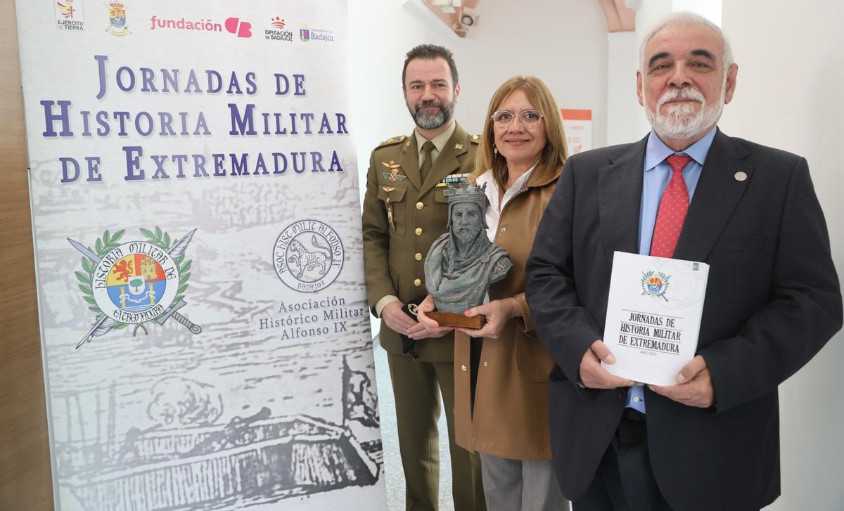 Presentación de las jornadas en la Diputación de Badajoz.