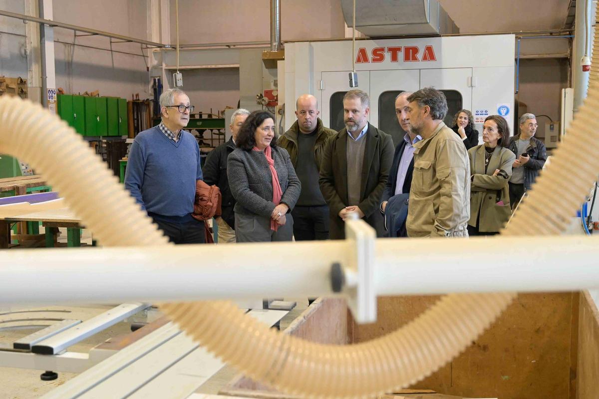 Do Campo cos alcales, edís e monitores do obradoiro de emprego Lubiáns en Carballo