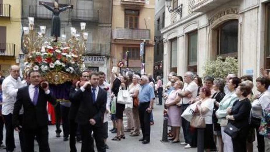 La Xerea sale a la calle para honrar al Cristo más antiguo