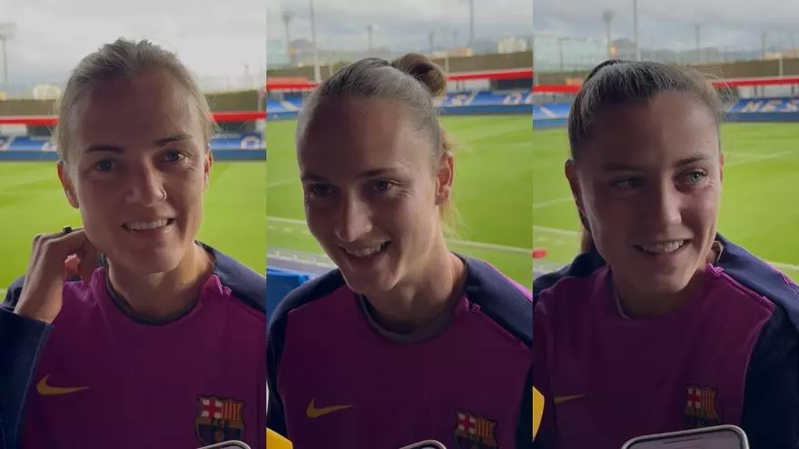 Paredes, Graham y Pina radiografian el estado anímico y competitivo del Barça