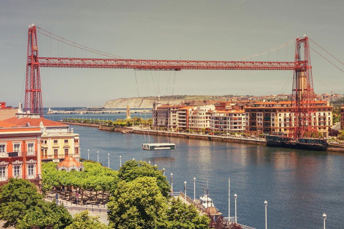 Puente Colgante en Bilbao
