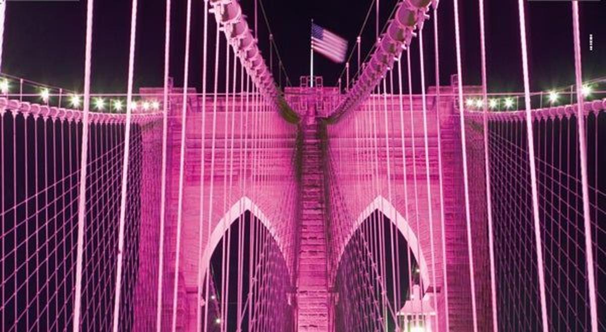 Construido entre 1870 y 1883, el de Brooklyn fue el primer puente suspendido por cables de acero.