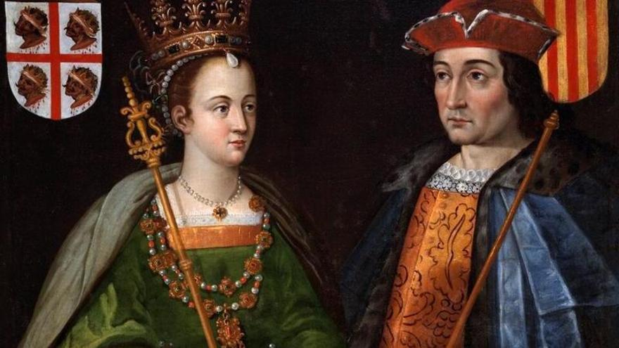 Un historiador denuncia la manipulación de uno de los "cuadros más importantes de la Historia de Aragón": "No lleva Corona Condal"