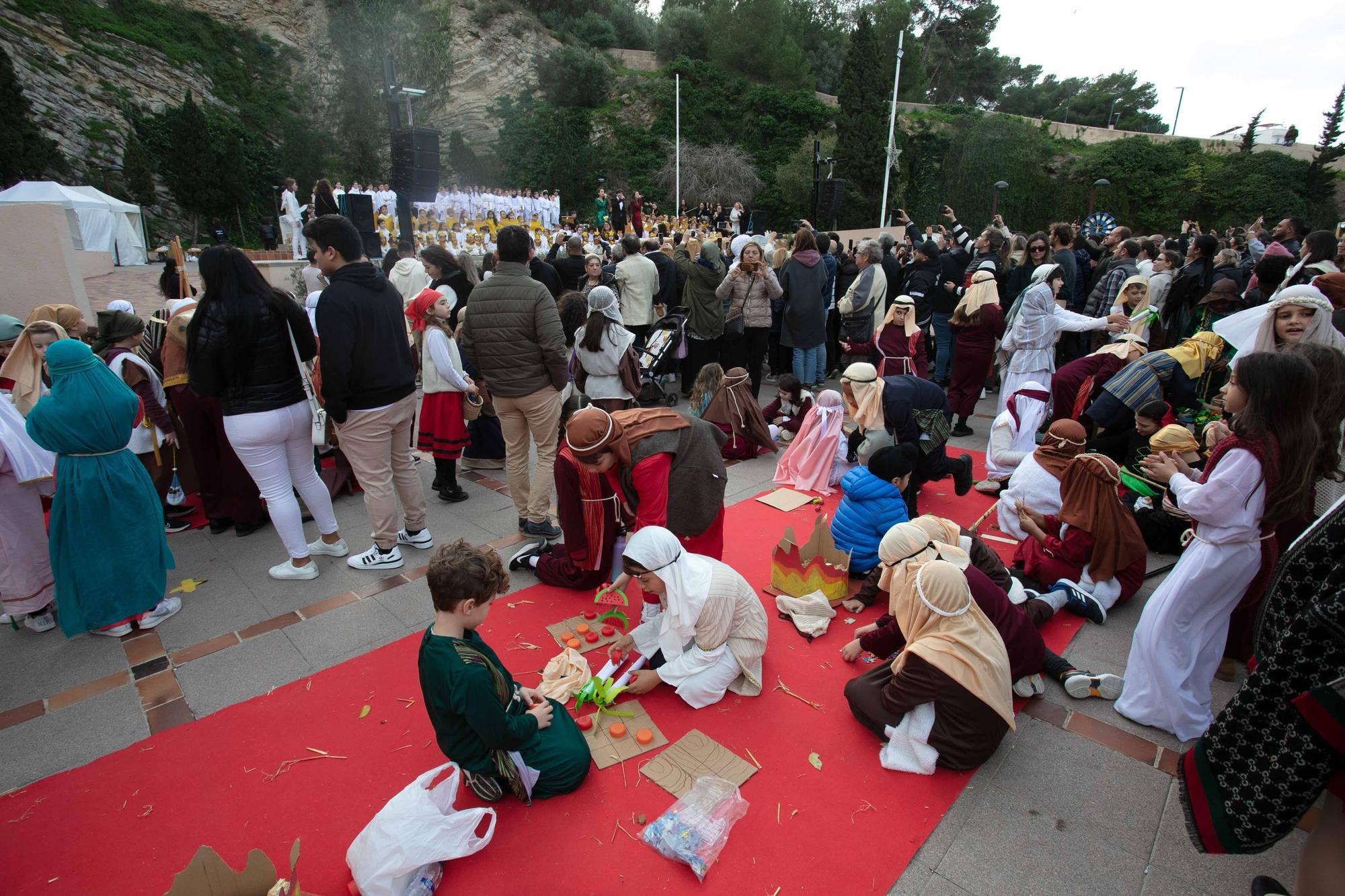 El belén viviente de la Consolación vuelve a las calles de Ibiza