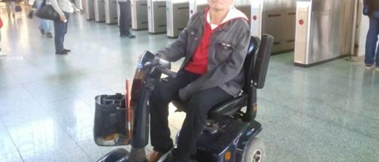 Un discapacitado tiene que ir de Moncofa a Xilxes para coger el tren