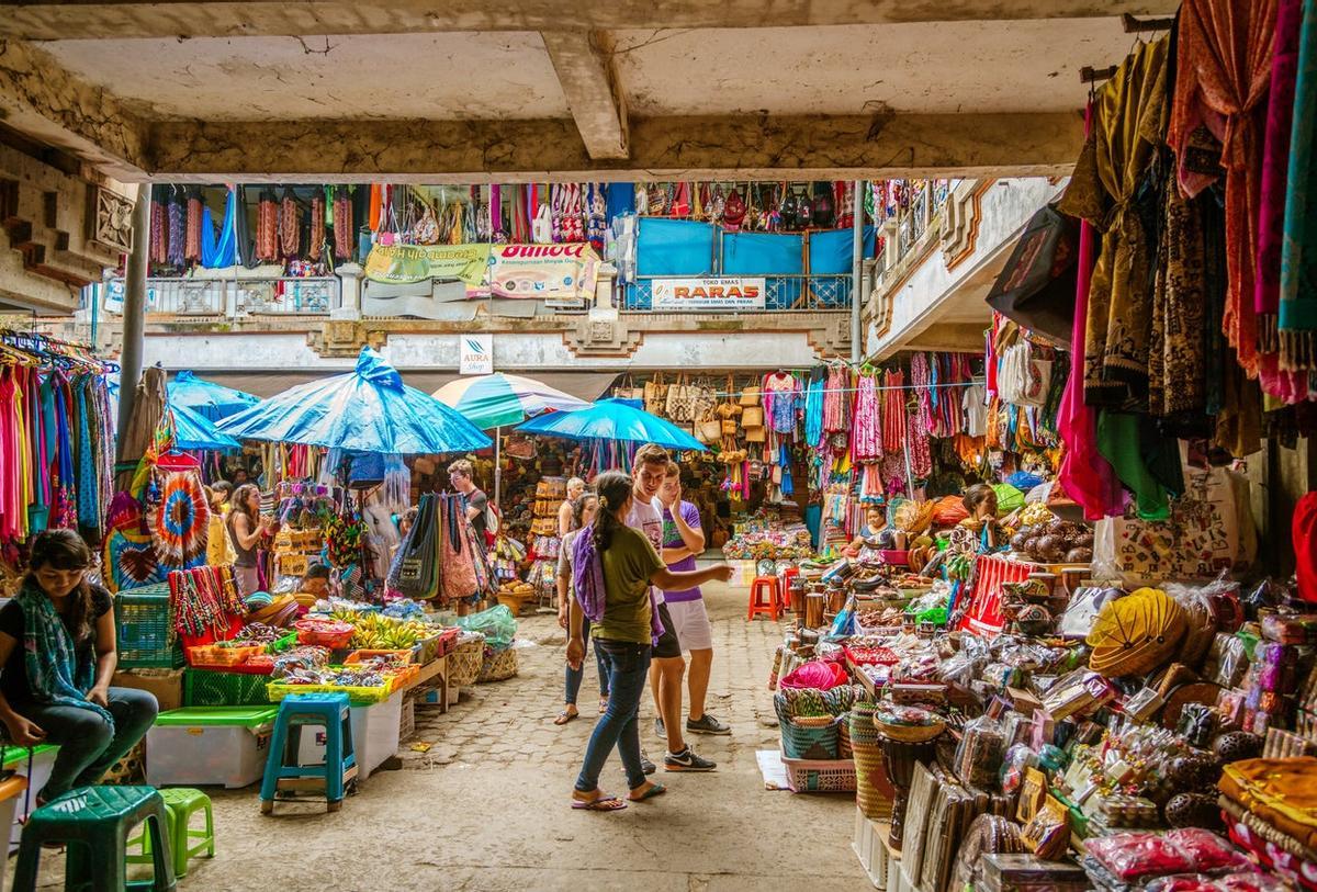 Mercadillo de Ubud, Bali