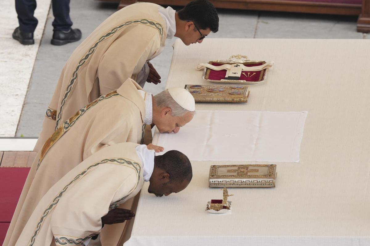 Misa de inicio del pontificado del papa León XIV