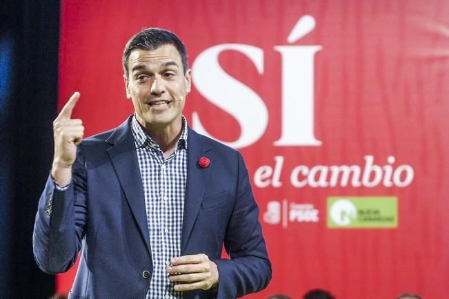 MITIN PSOE CON PEDRO SANCHEZ