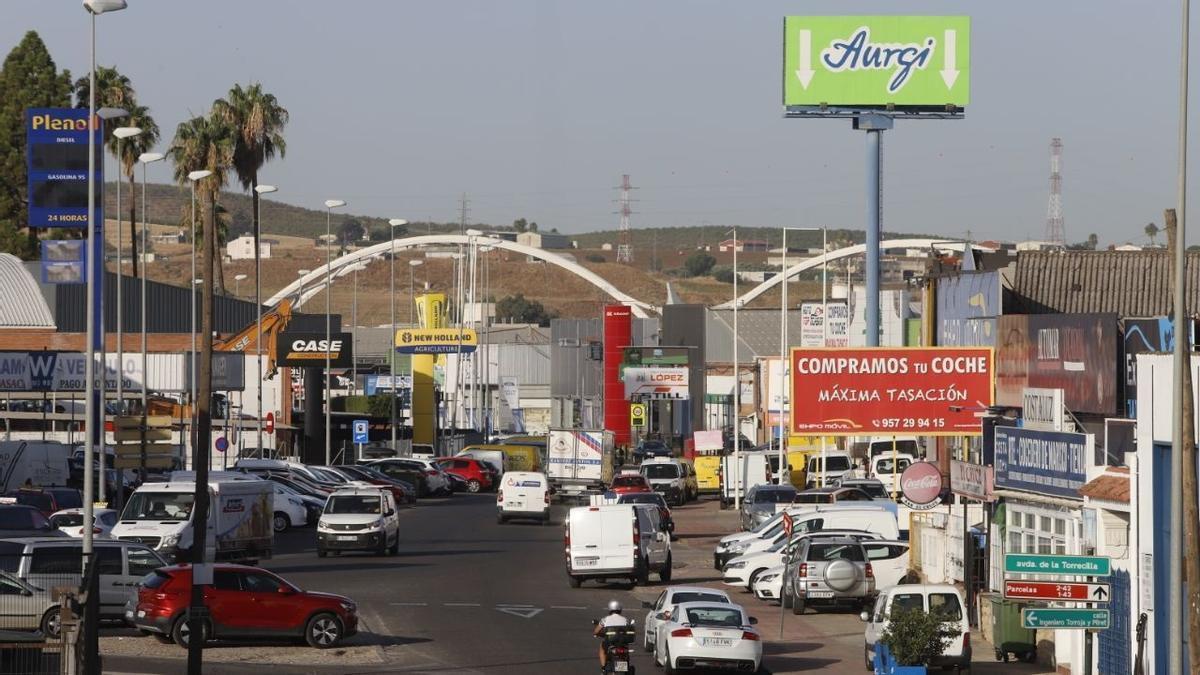 Polígono industrial de la Torrecilla-Amargacena en Córdoba, en una imagen de archivo.