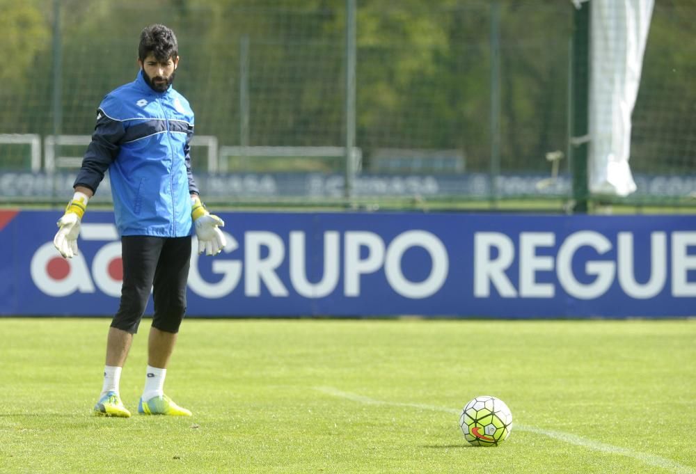 El Deportivo entrena para reponerse de la goleada