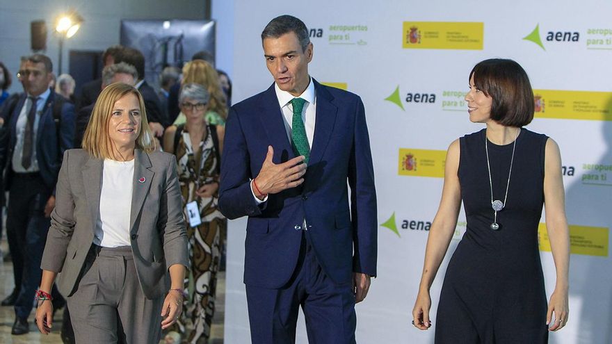 Sánchez anuncia un plan de 13.000 millones para los aeropuertos españoles, la mayor inversión de la historia