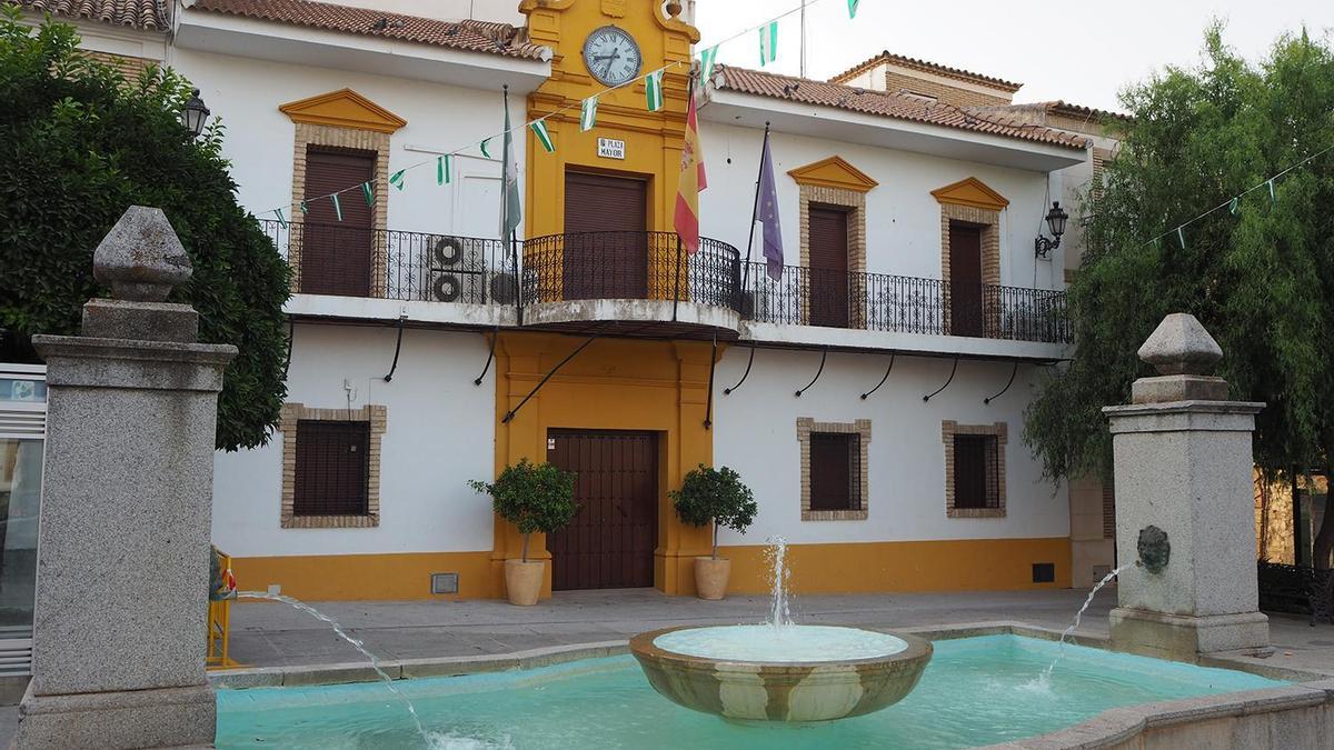 Fachada del Ayuntamiento de Santaella.